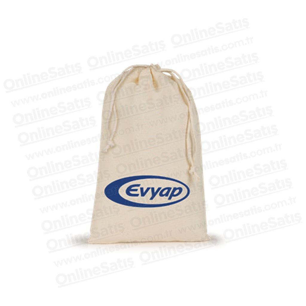 Ham Bez Büzgülü Kese 10x15 cm 1 Ham Bez Büzgülü Kese 10x15 cm