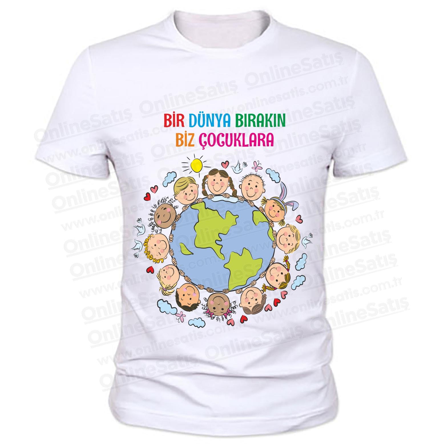 23 Nisan Çocuk Bayramı Baskılı Tişört 1 23 Nisan Çocuk Bayramı Baskılı Tişört