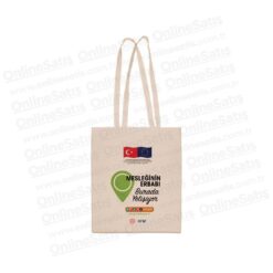 Ham Bez Çanta Uzun Kulp 25x30 cm 12 Ham Bez Çanta Uzun Kulp 25x30 cm