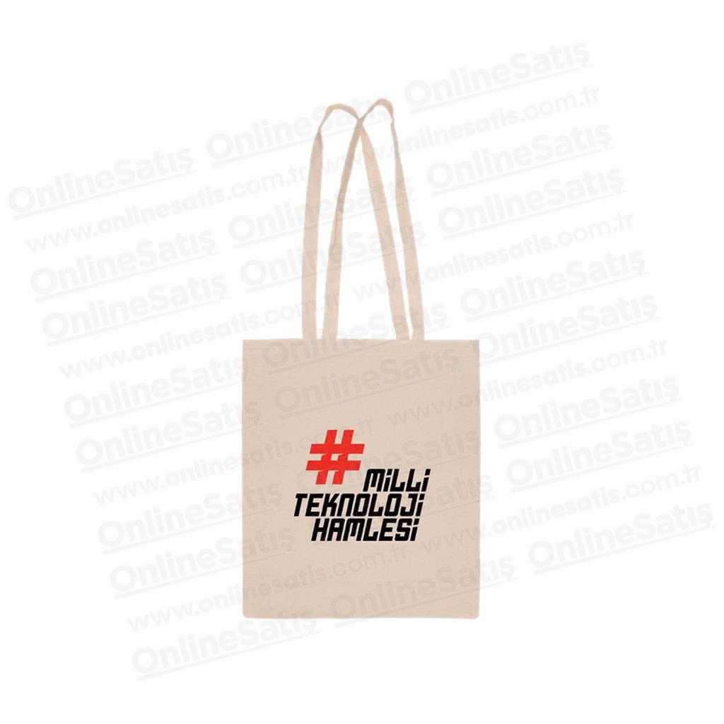 Ham Bez Çanta Uzun Kulp 25x30 cm 6 Ham Bez Çanta Uzun Kulp 25x30 cm - Görsel 6