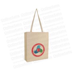 35X40X8 cm Ham Bez Çanta - Körüklü