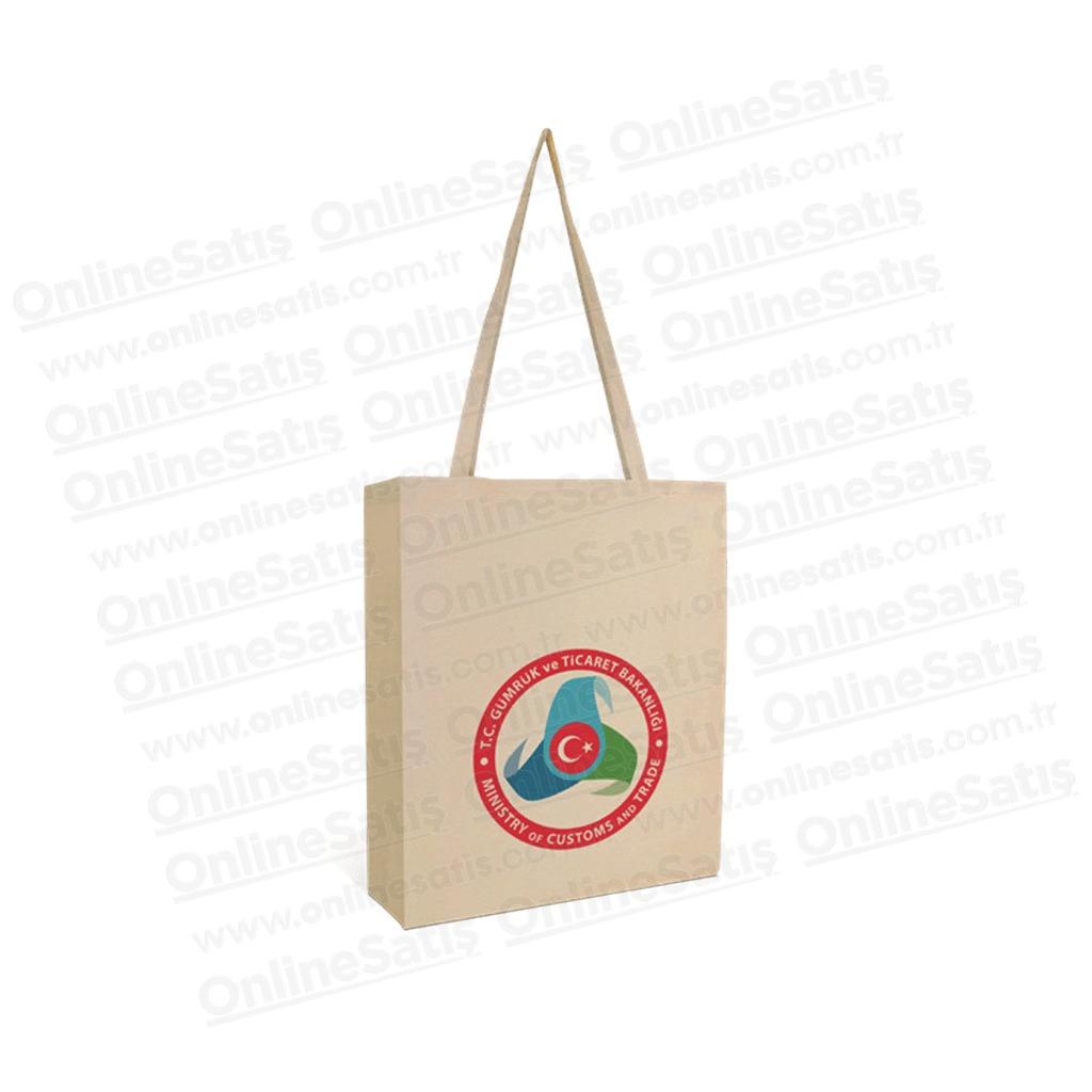 35X40X8 cm Ham Bez Çanta - Körüklü - Görsel 3