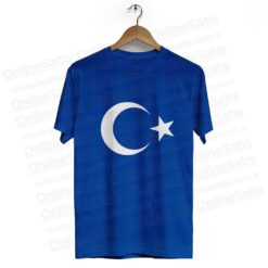 Alternative view of Ay Yıldız Bisiklet Yaka Tişört