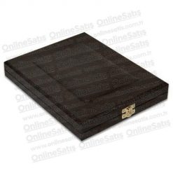 Alternative view of Deri Kutulu Ahşap Plaket 20x25