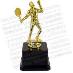 Tenis Figürlü Ödül Kupası