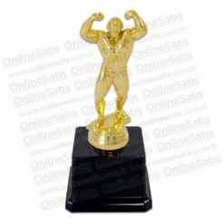 Vücut Geliştirme Figürlü Ödül Kupası