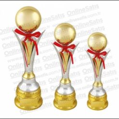 Altın Üçlü Ödül Kupası Set 41-36-32 CM