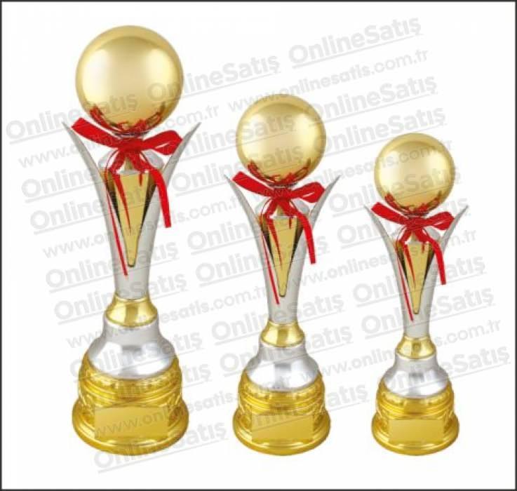 Altın Üçlü Ödül Kupası Set 41-36-32 CM 1 Altın Üçlü Ödül Kupası Set 41-36-32 CM