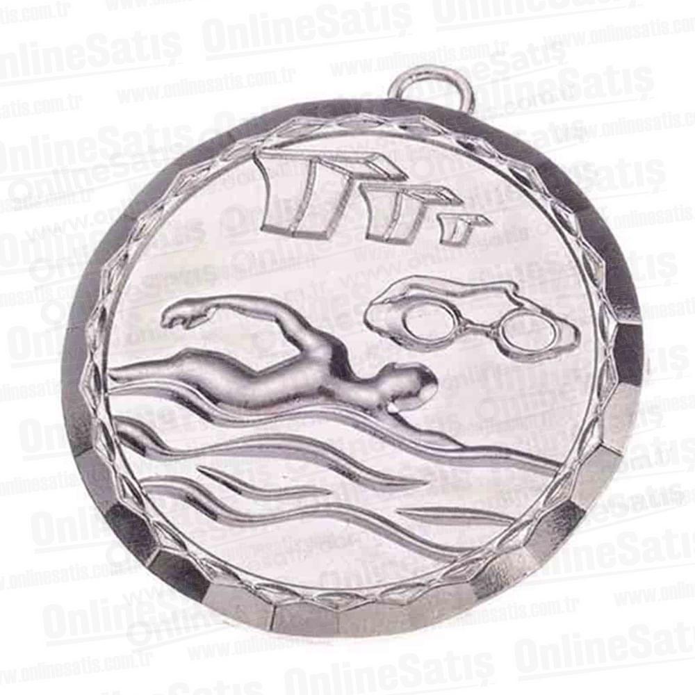 Kişiye Özel Üretim Yüzme Nikel Döküm Madalya