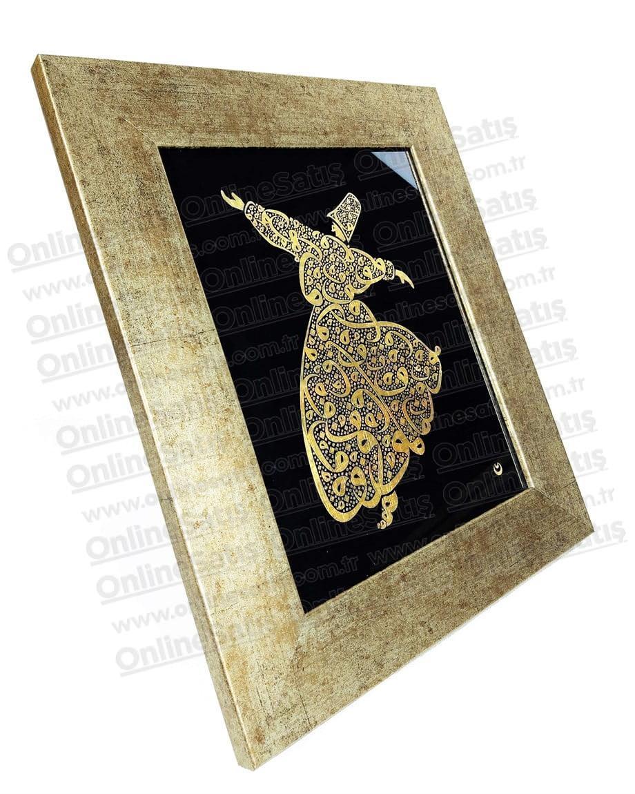 Mevlevi Camaltı Tekniğinde Hat Tablo 1 Mevlevi Camaltı Tekniğinde Hat Tablo