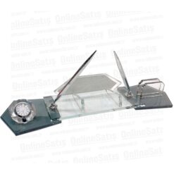 Kristal Masa İsimliği - Füme Cam