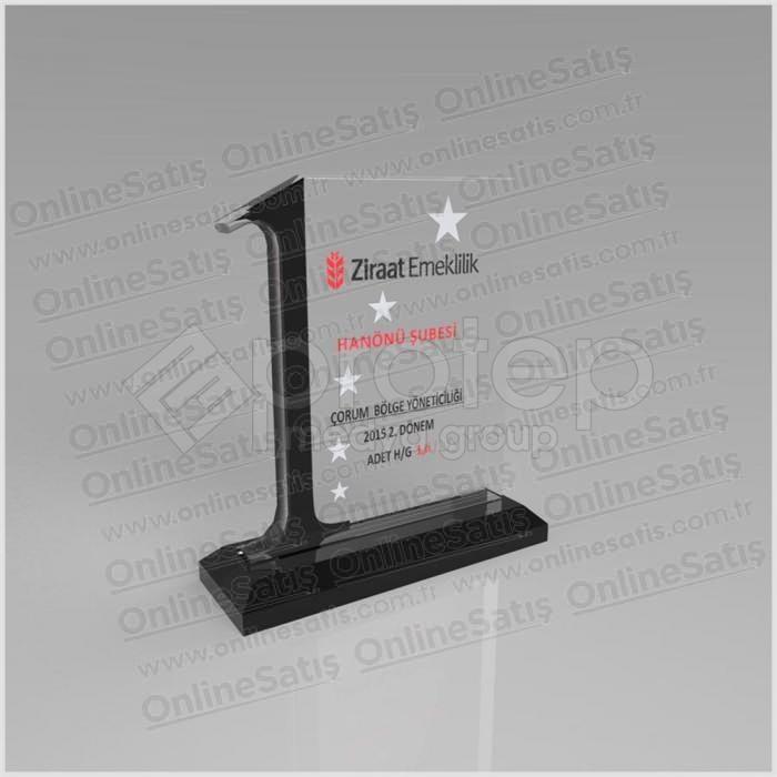 Özel Tasarım Kristal Cam Tebrik Plaketi 1 Özel Tasarım Kristal Cam Tebrik Plaketi
