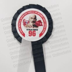 Baskılı Saten Kokart – Toptan Satın Alın 11 BASKILI SATEN KOKARTLAR - Görsel 4