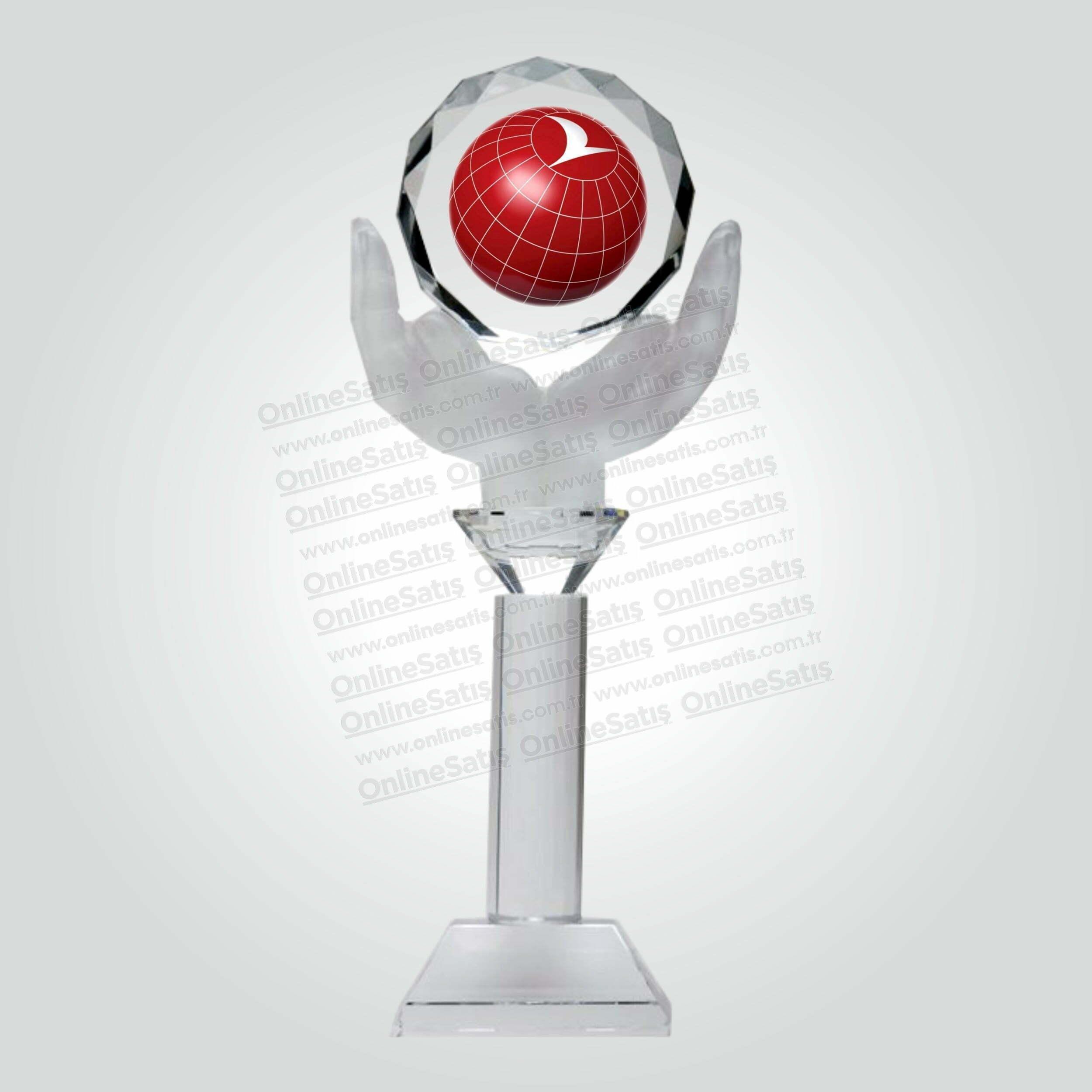 Özel Vip Kristal Cam Hatıra Plaketi