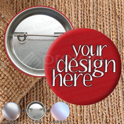 Specially Designed Badge Badge Manufacturing Button Pin Badge Button Bottle Opener Turkey