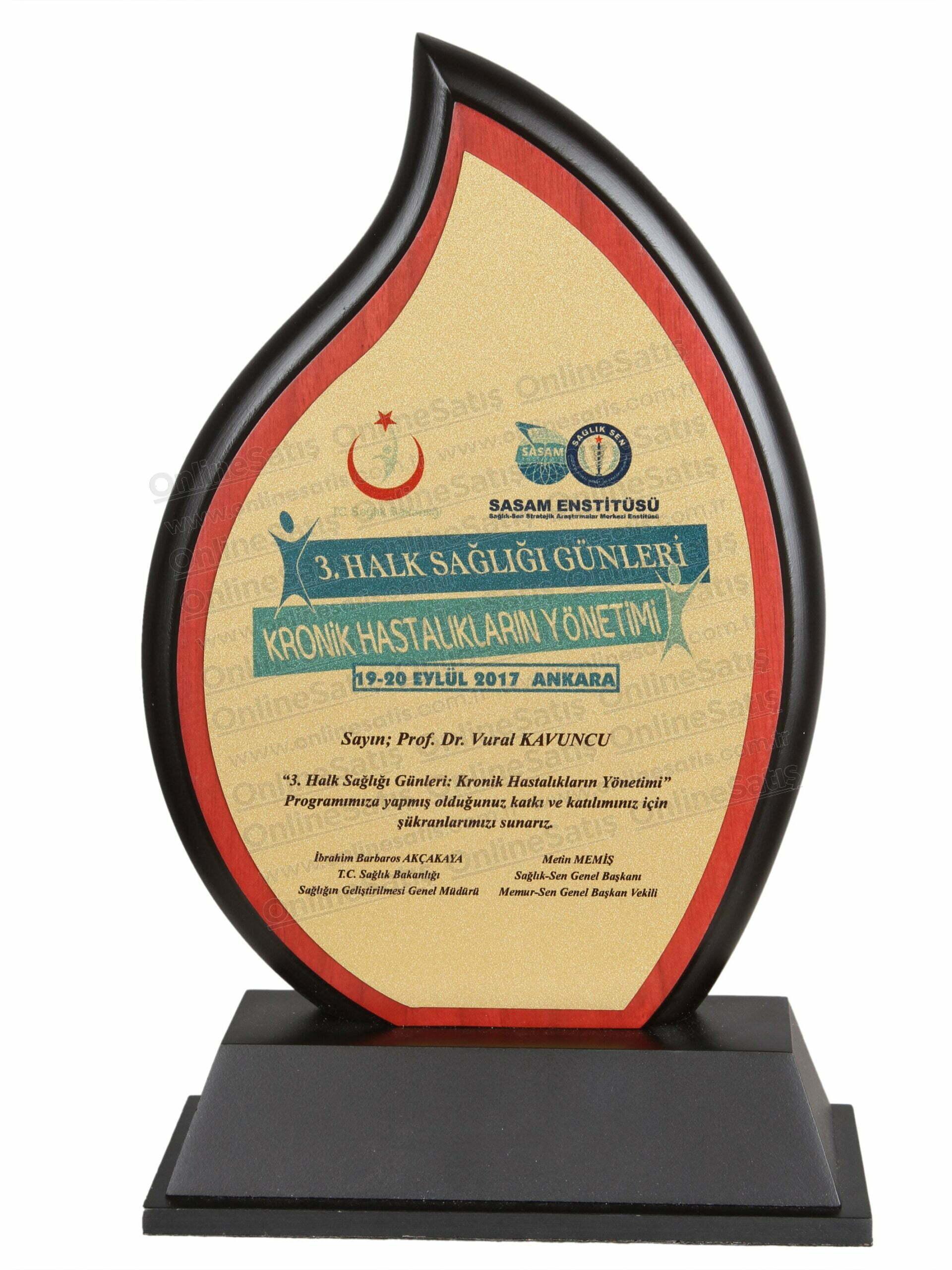 VİP Ahşap Plaket Başarı Plaketi 1 VİP Ahşap Plaket Başarı Plaketi