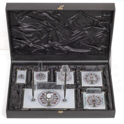 Alternative view of Beyaz Kristal Cam Masa Seti Sümen Takımı