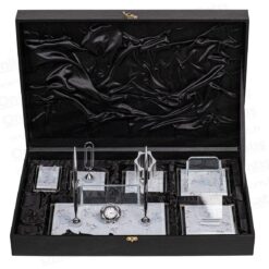 Alternative view of Siyah Beyaz Kristal Cam Masa Seti Sümen Takımı