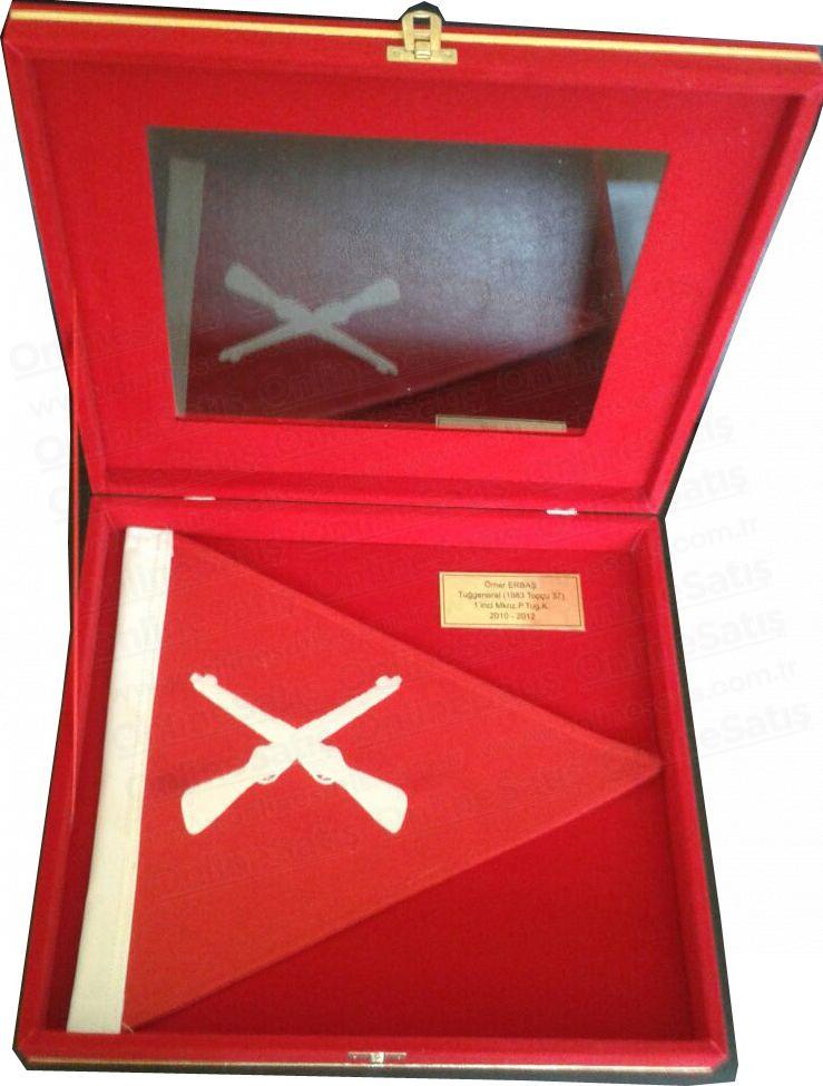 Askeri Hizmet Anısı Bayrak Flama ve Kutusu - Görsel 2