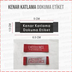 Dokuma Etiket 8 Dokuma etiket - Görsel 3