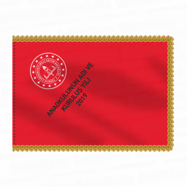 Anaokulu Tören Flaması 1 Anaokulu Tören Flaması