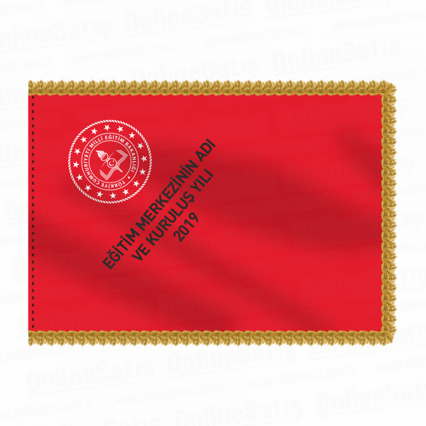 Eğitim Merkezi Tören Flaması 1 Eğitim Merkezi Tören Flaması