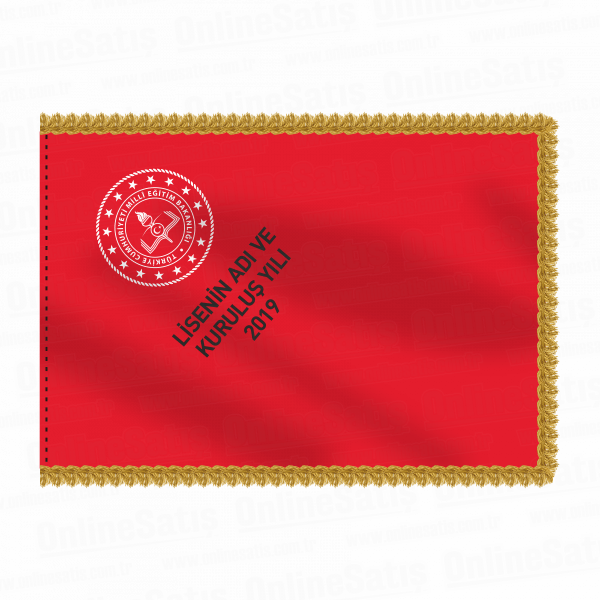 Lise Tören Flaması 1 Lise Tören Flaması