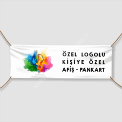 Özel Baskılı Afiş-Pankart 50×150 cm