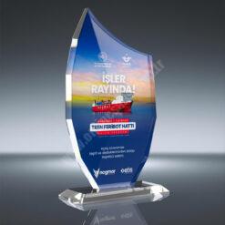 Kristal Plaket PRTPB-202 Cam Ödül