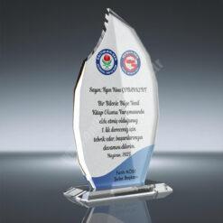 Kristal Plaket PRTPB-203 Cam Ödül