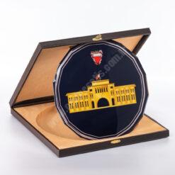 Kutulu Cam Tabak Kristal Plaket PRT296