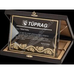 Classic Shop 20 Cam Deri Kutulu Albüm Kristal Plaket PRT258 - Görsel 1