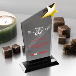 Classic Shop 23 FY Kristal Plaket PRT111 Cam Ödül