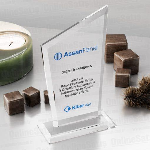 PB3004 Kristal Plaket