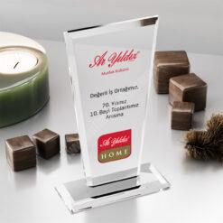 Kristal Plaket PRT112 Cam Ödül 5 Kristal Plaket PRT112 Cam Ödül