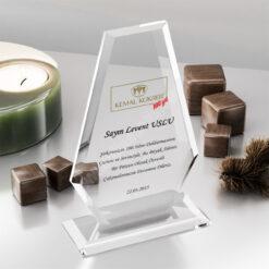 Kristal Plaket PRT120 Cam Ödül