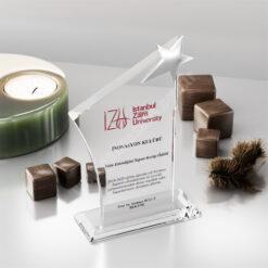 Kristal Plaket PRT138 Cam Ödül