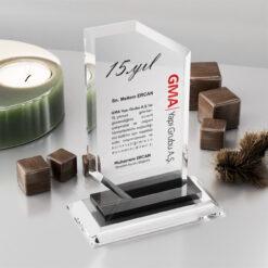 Hediye Kristal Plaket Yaptırma PRT143 | Plaket Örnekleri - Görsel 1