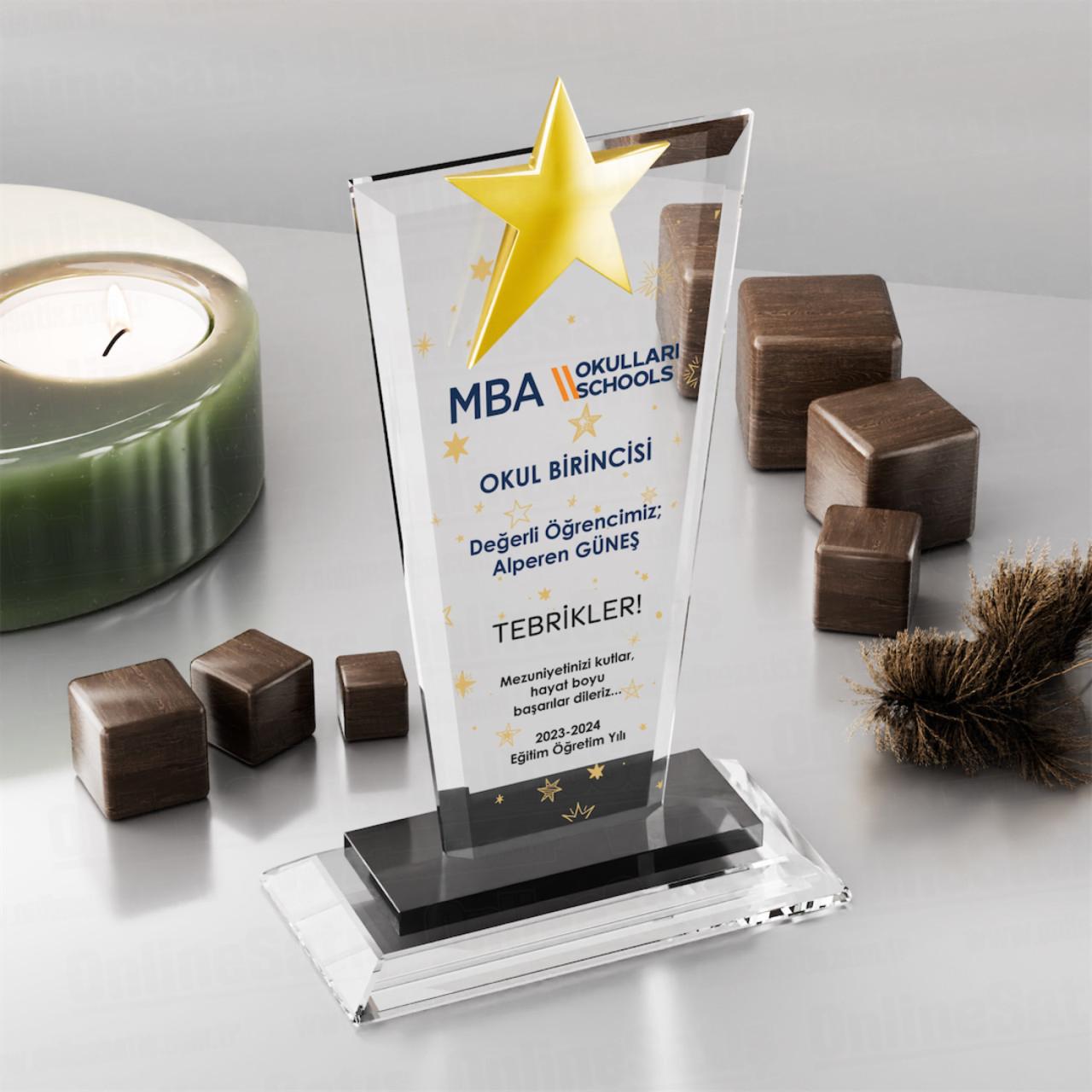 Hediye Kristal Plaket Yaptırma PRT147 | Plaket Örnekleri 1 Hediye Kristal Plaket Yaptırma PRT147 | Plaket Örnekleri - Görsel 1