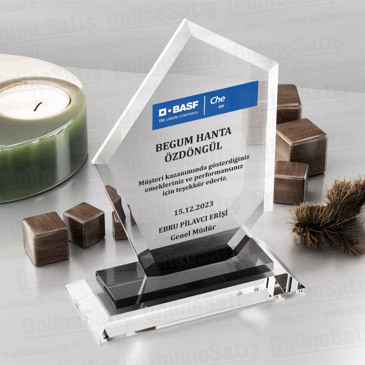 Hediye Kristal Plaket Yaptırma PRT151 | Plaket Örnekleri 1 Hediye Kristal Plaket Yaptırma PRT151 | Plaket Örnekleri - Görsel 1