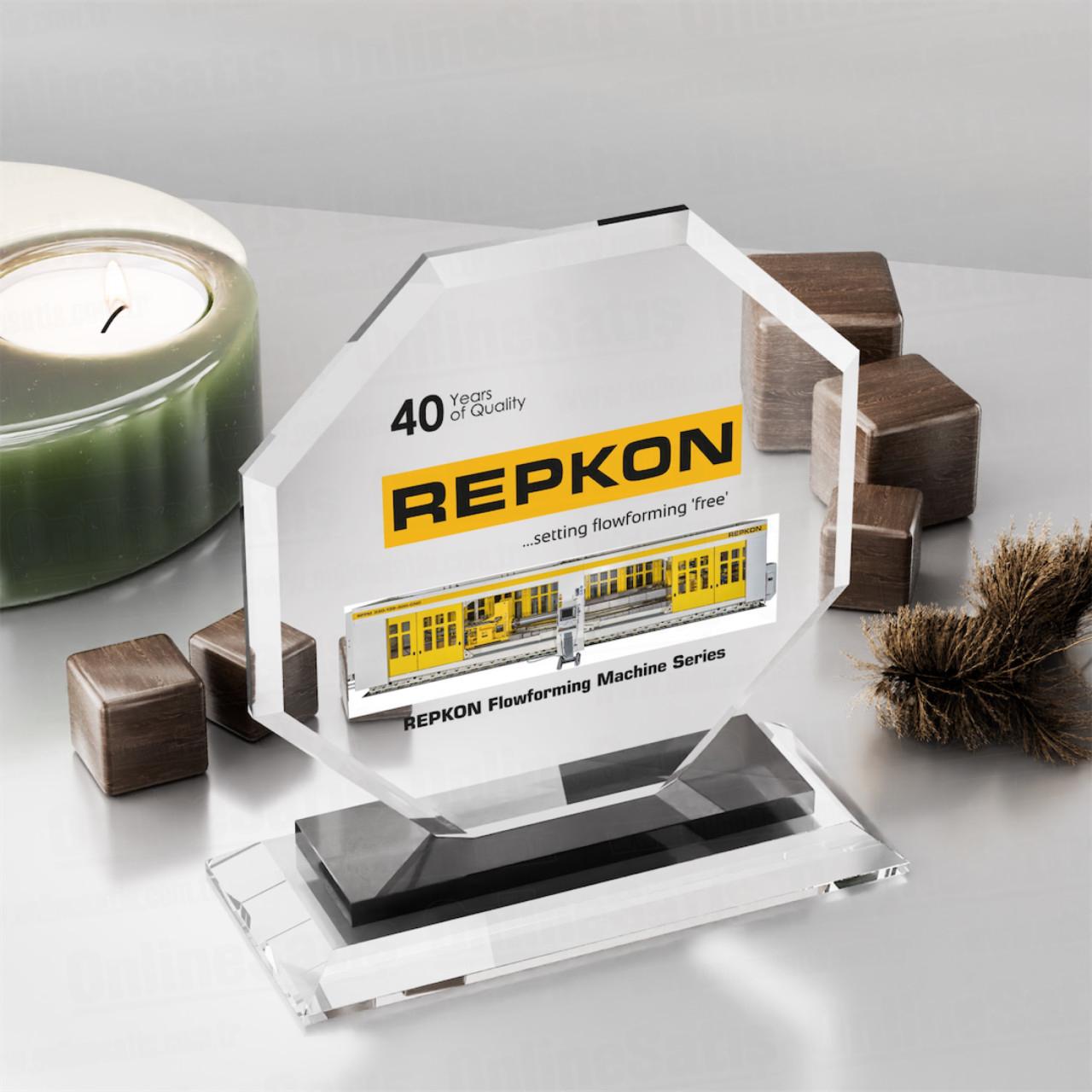 Hediye Kristal Plaket Yaptırma PRT154 | Plaket Örnekleri 3 Ürün Görseli 2