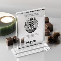 Hediye Kristal Plaket Yaptırma PRT156 | Plaket Örnekleri 5 Ürün Görseli 2