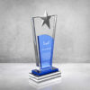 Dijital Baskılı Özel Mavi Camlı Kristal Plaket İmalatçısı PRT227 7 Dijital Baskılı Özel Mavi Camlı Kristal Plaket İmalatçısı PRT227