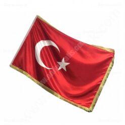 Classic Shop 27 Türk Tören Bayrağı Simli