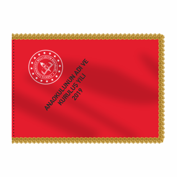 Anaokulu Tören Flaması 1 Anaokulu Tören Flaması