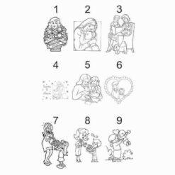 Anneler Günü Ham Bez Boyama Çanta 30×40 cm