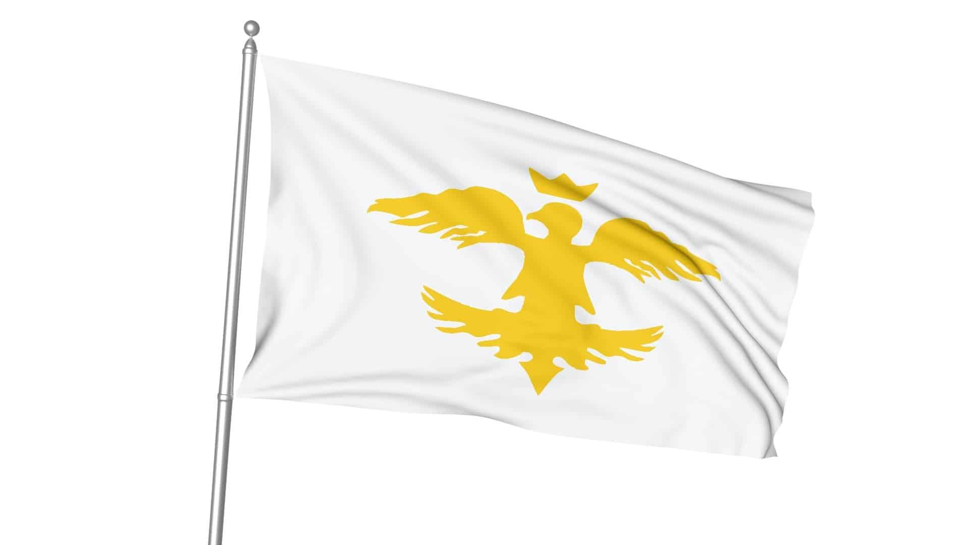 Avrupa Hun Bayrağı 1 17 Türk Devletleri Gönder Bayrağı Seti