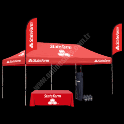 Baskılı Gazebo Çadır 3×6 m.