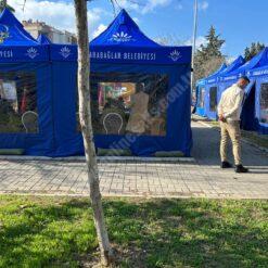 Belediye Etkinlik ve Taziye Çadırı 3×3 m. (Şeffaf Pencereli)