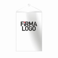 Dikdörtgen Logolu Takdim Bayrağı